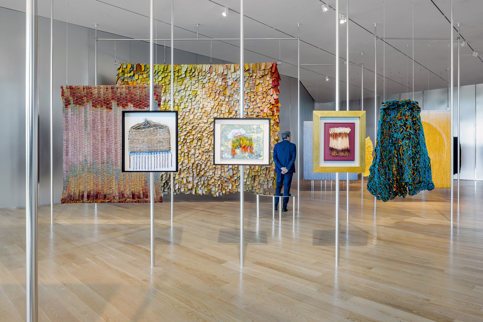 Projet. Exposition Olga de Amaral à l’ICA Miami. Lina Ghotmeh — Architecture COM-WEB_Olga-ICA-Miami_09