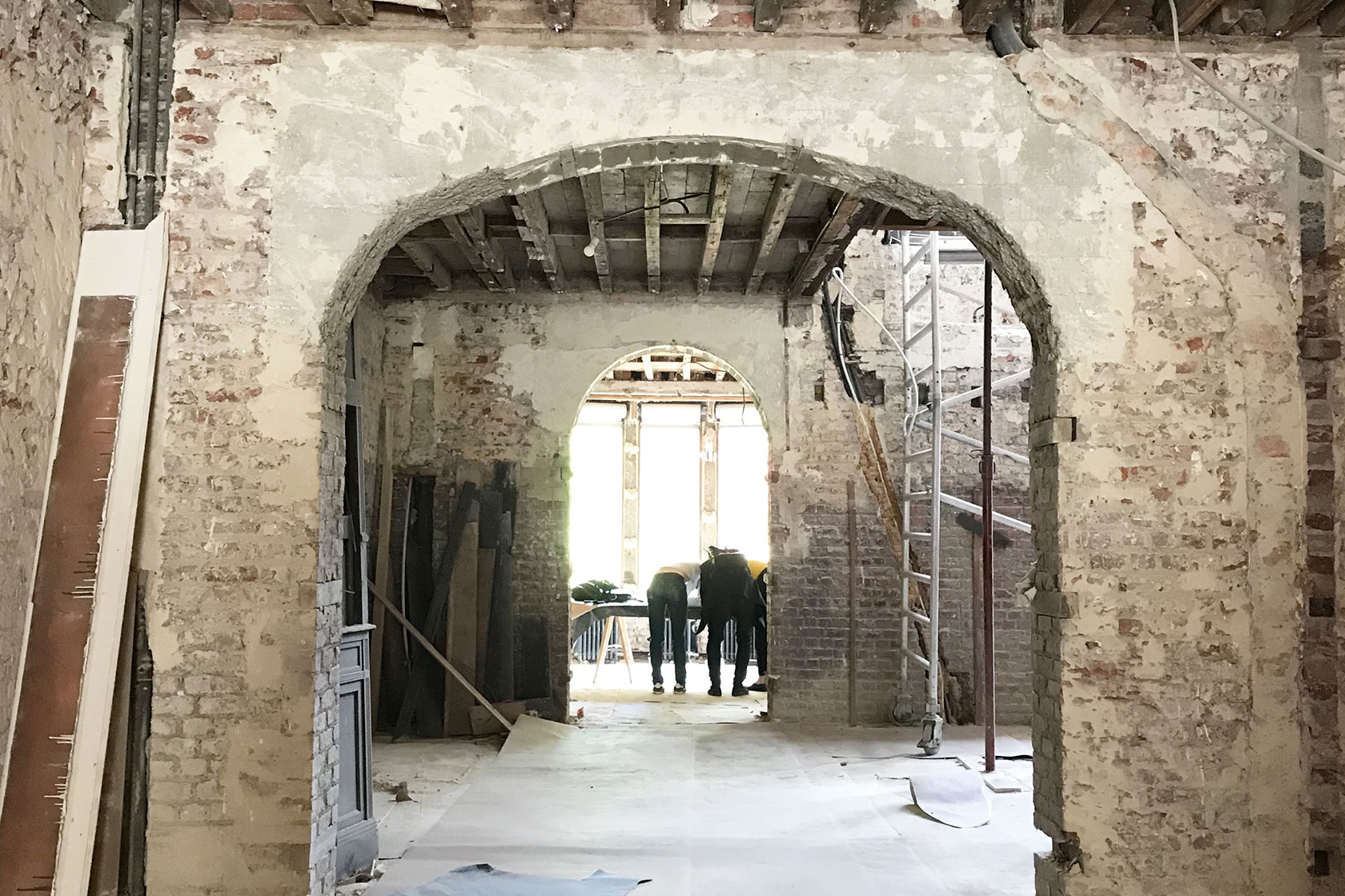 Rénovation et extension d’une maison, Bruxelles Lina Ghotmeh — Architecture 02