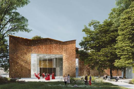 Lauréats. Centre Chorégraphique National de Tours Lina Ghotmeh — Architecture ToursWinners_News