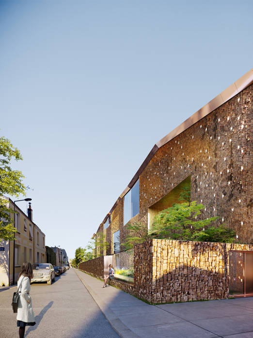 Danse urbaine - CCN de Tours Lina Ghotmeh — Architecture Vue_Façade