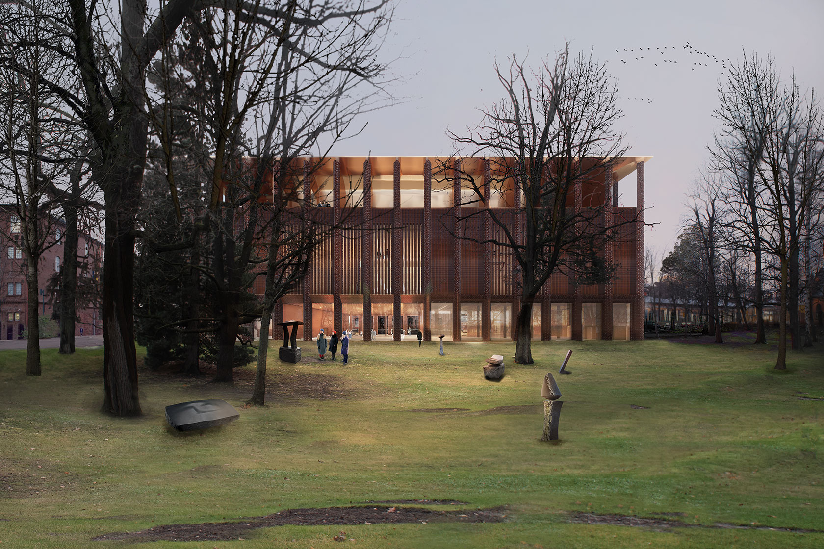 Finalistes. Concours du Sara Hildén Art Museum. Lina Ghotmeh — Architecture Sara-Hilden-Museum-1680x1120