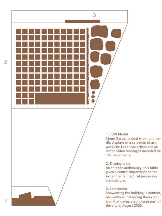 Stone Garden - 17e Biennale Architettura Lina Ghotmeh — Architecture Biennale_Portrait-834x1112_0011_Plan_1