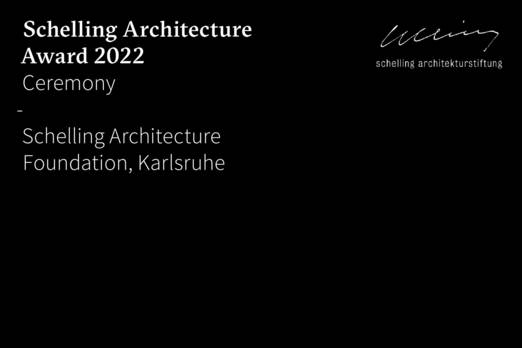 Prix. Cérémonie du Prix Schelling Lina Ghotmeh — Architecture Shelling-Award_Ceremony_News_Front