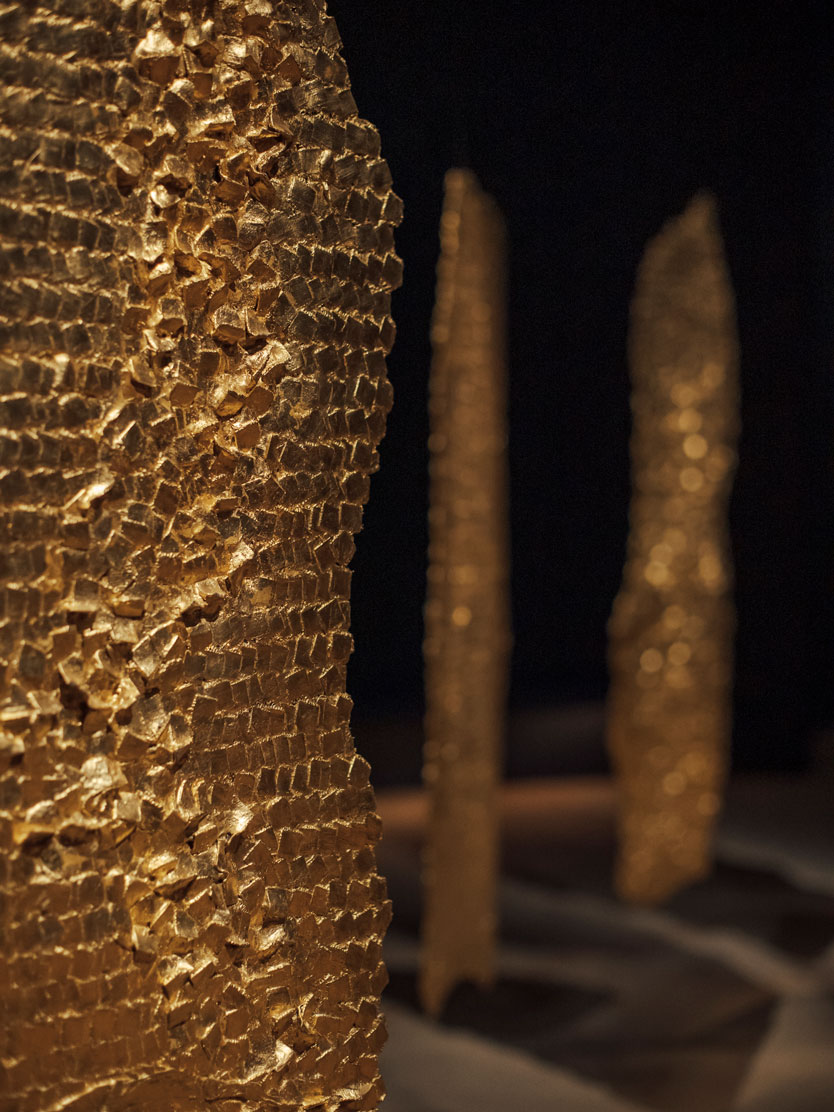 Exposition Olga de Amaral, Fondation Cartier pour l'art contemporain Lina Ghotmeh — Architecture Olga-de-Amaral_LGA_10_1680x1120