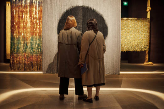 Exposition Olga de Amaral, Fondation Cartier pour l'art contemporain Lina Ghotmeh — Architecture Olga-de-Amaral_LGA_08-1_1680x1120