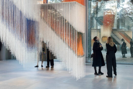 Exposition Olga de Amaral, Fondation Cartier pour l'art contemporain Lina Ghotmeh — Architecture Olga-de-Amaral_LGA_07-1_1680x1120