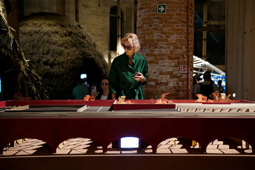 Exhibition. Ateliers Hermès à la Biennale de Venise. Lina Ghotmeh — Architecture LGA_COM-WEB_Hermes-Biennale_01