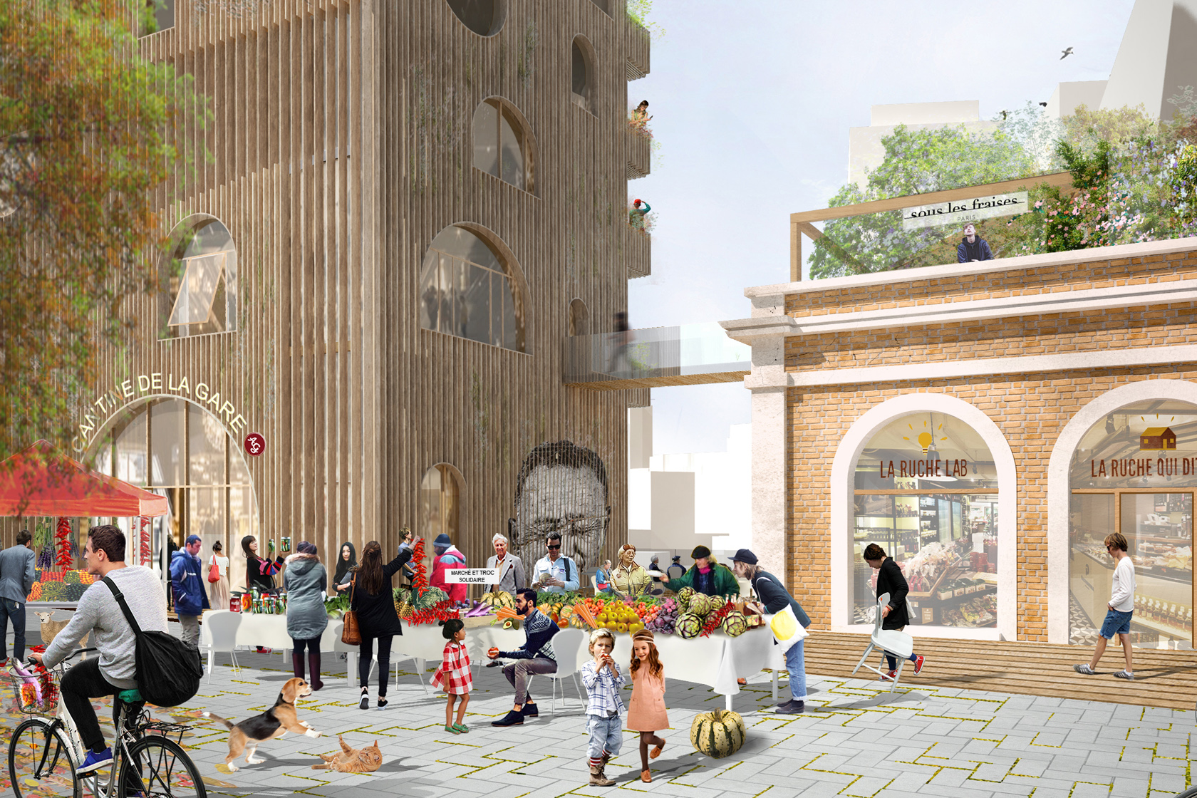 REALIMENTER MASSENA FR / Réinventer Paris