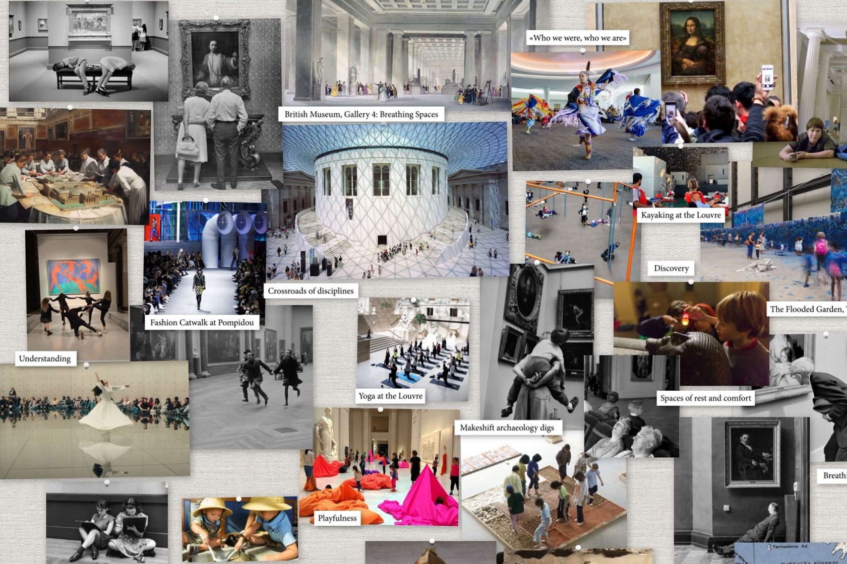 Short film of the western range of the British Museum