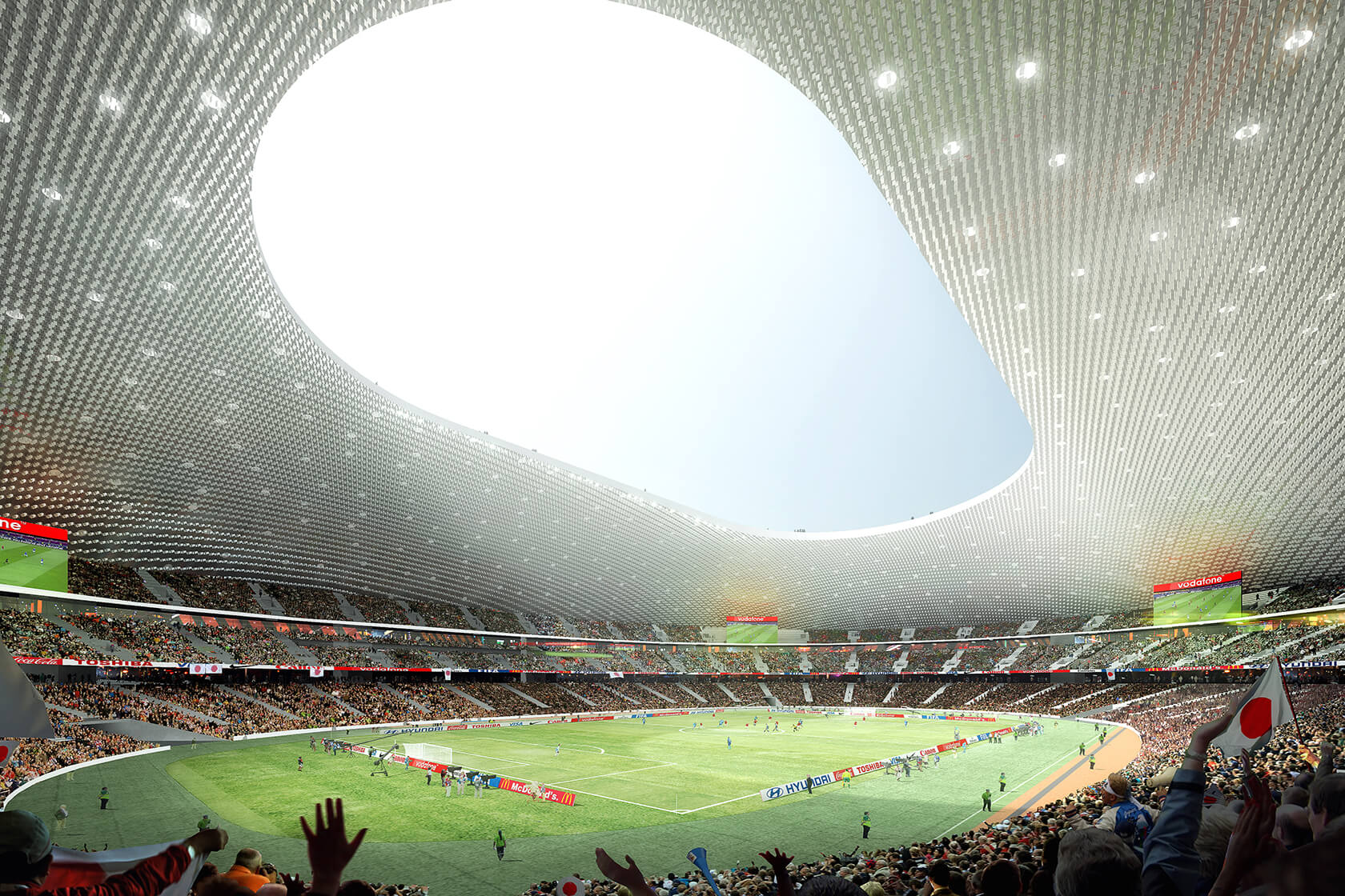National stadium japan japan national