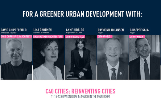 Conference. Lina Ghotmeh @ MIPIM Lina Ghotmeh — Architecture C40-CITIES_L