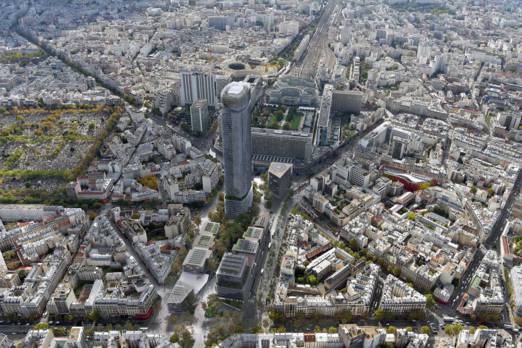 Rehabilitation of the Maine-Montparnasse district Lina Ghotmeh — Architecture Birdview