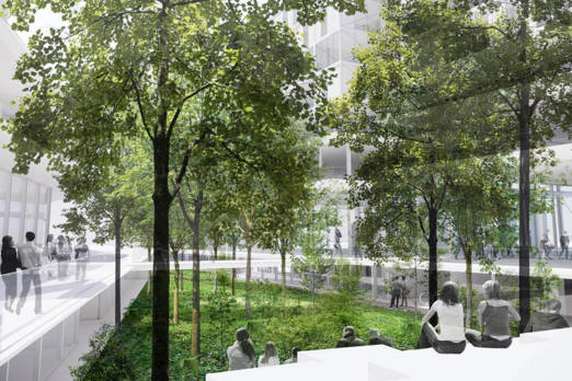 Rehabilitation of the Maine-Montparnasse district Lina Ghotmeh — Architecture UrbanForest