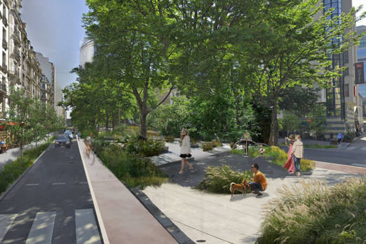 Rehabilitation of the Maine-Montparnasse district Lina Ghotmeh — Architecture UrbanForest1