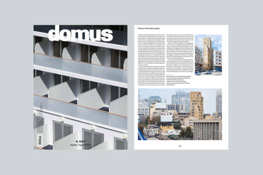 Publication. Stone Garden in issue n°1045 of Domus magazine. Lina Ghotmeh — Architecture 00_Paysage-1680x1120