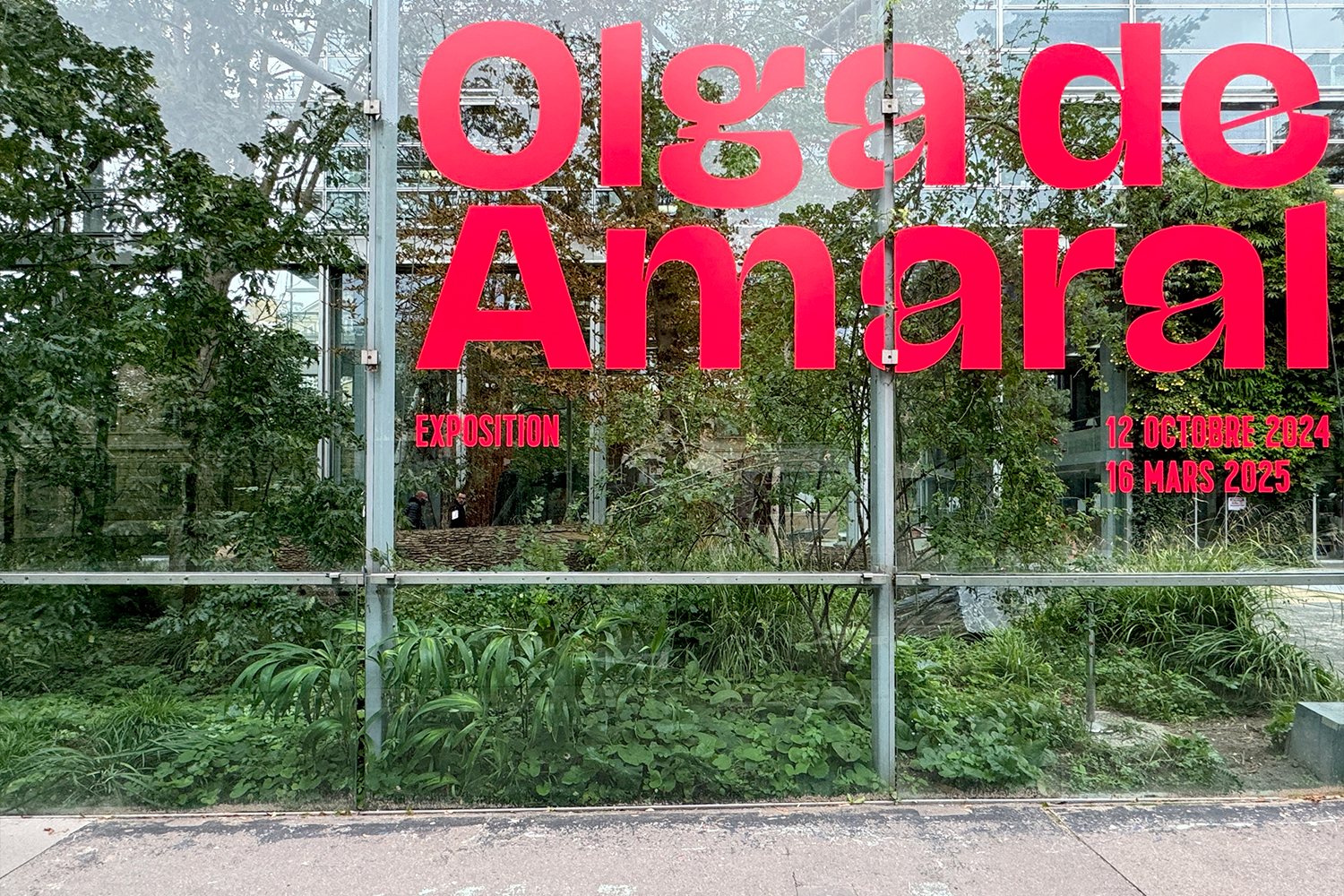Exhibition. Olga de Amaral Fondation Cartier. Lina Ghotmeh — Architecture Olga-de-Amaral_Fondation-Cartier_Slide_02