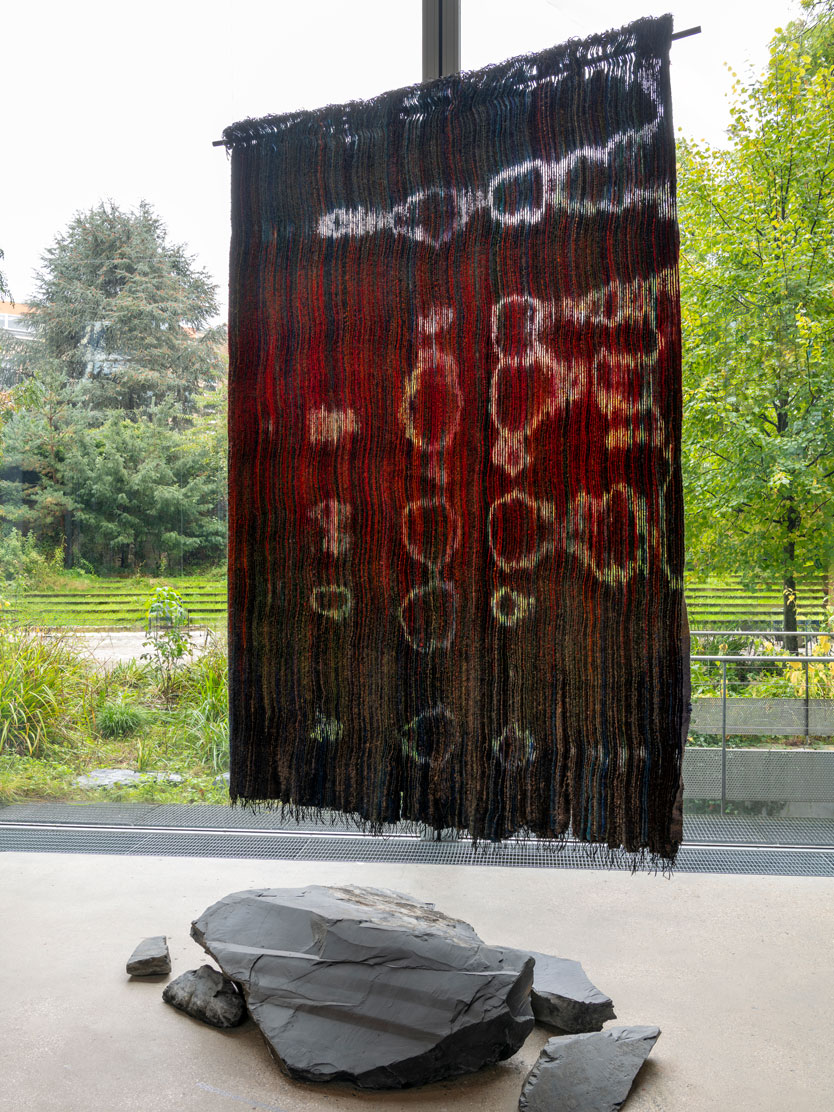 Olga de Amaral Exhibition, Fondation Cartier Lina Ghotmeh — Architecture Olga-de-Amaral_LGA_03_1680x1120