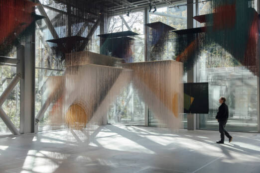 Olga de Amaral Exhibition, Fondation Cartier Lina Ghotmeh — Architecture Olga-de-Amaral_LGA_05_1680x1120