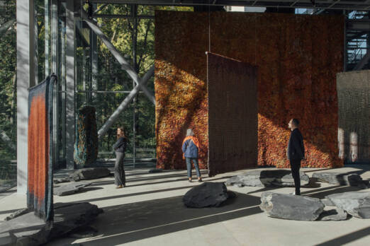 Olga de Amaral Exhibition, Fondation Cartier Lina Ghotmeh — Architecture Olga-de-Amaral_LGA_02_1680x1120