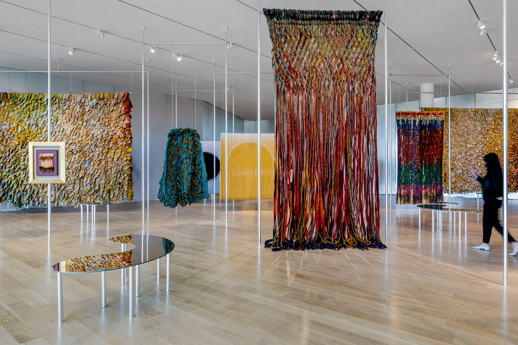 Project. Olga de Amaral Exhibition At ICA Miami. Lina Ghotmeh — Architecture COM-WEB_Olga-ICA-Miami_04