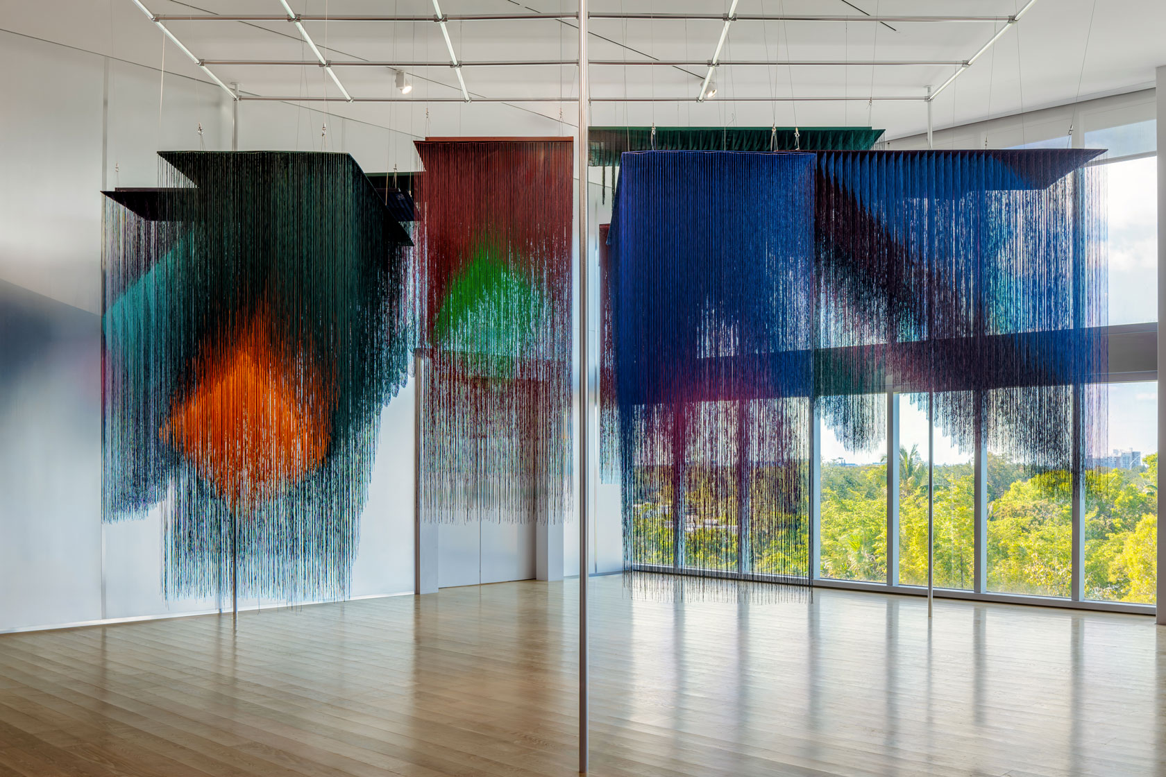 Project. Olga de Amaral Exhibition At ICA Miami. Lina Ghotmeh — Architecture COM-WEB_Olga-ICA-Miami_05